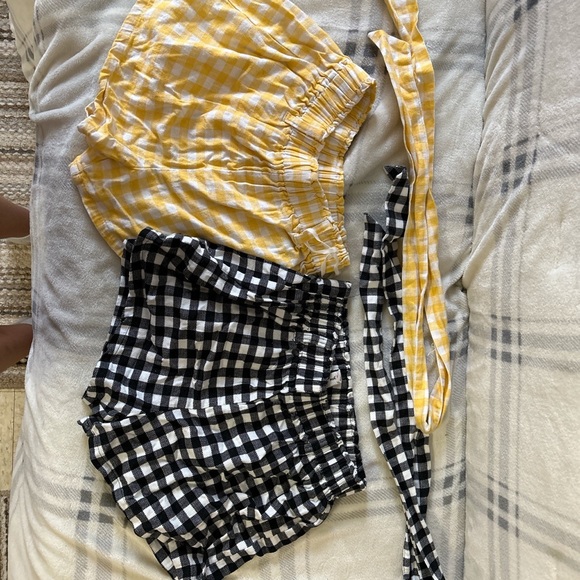 Checkered shorts bundle 🏁🖤 - Picture 1 of 3